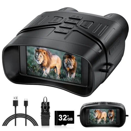 HEXEUM NV4000 4K Night Vision Binoculars - Rank 4 in Best Night Vision Binoculars of 2025