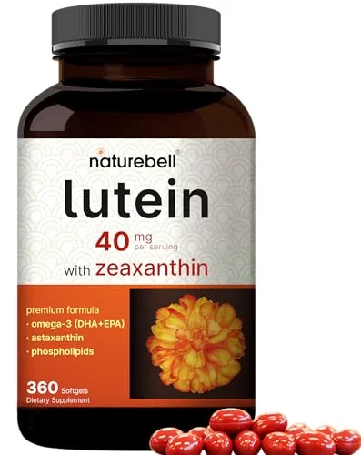 NatureBell Lutein & Zeaxanthin Eye Supplement - Rank 5 in Best Lutein of 2025