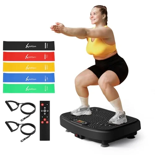 SoftGym Vibration Plate Exercise Machine - Rank 10 in Vibration Plates of 2025