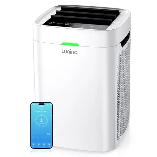 LUNINO Smart HEPA Air Purifier for Large Rooms - Rank 10 in Best Hepa Air Purifier of 2025