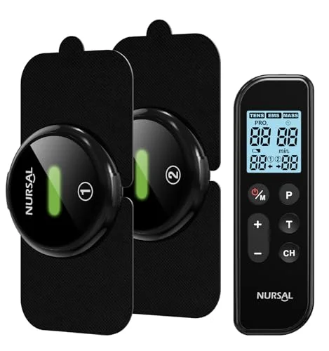 NURSAL Wireless TENS Unit Muscle Stimulator - Rank 5 in Best Tens Units of 2025