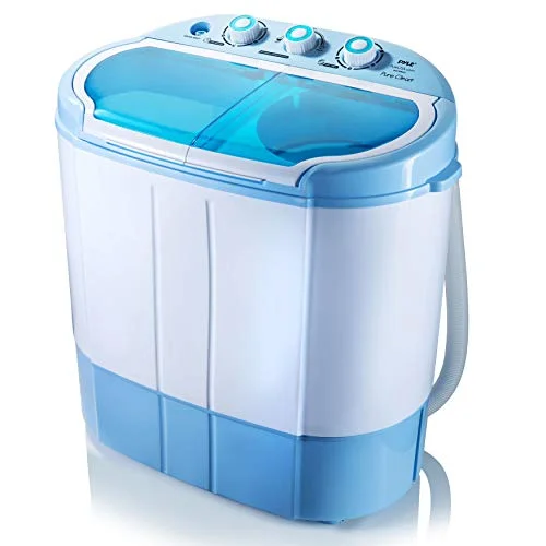 Pyle Portable 2-in-1 Washing Machine and Spin Dryer - Rank 9 in Best Mini Washing Machine of 2025