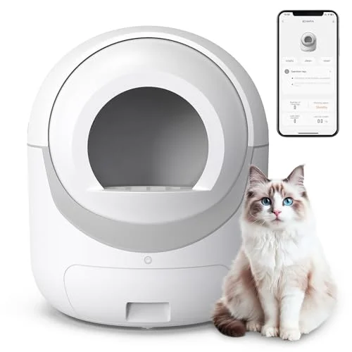 BCHARYA Self-Cleaning Automatic Cat Litter Box - Rank 8 in Best Robot Cat Litter Box of 2025
