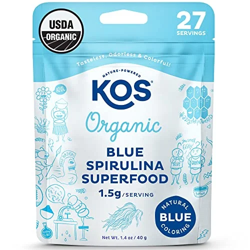 KOS Organic Blue Spirulina Powder - Rank 2 in Best Blue Spirulina of 2025