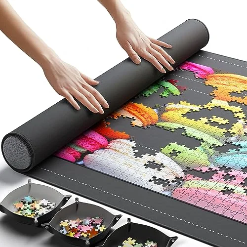 Newverest Jigsaw Puzzle Mat Roll Up - Rank 9 in Best Puzzle Board of 2025