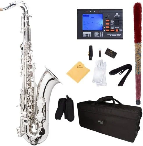 Mendini by Cecilio Tenor Saxophone, L+92D B Flat - Rank 3 in Best Bass Saxophone of 2025