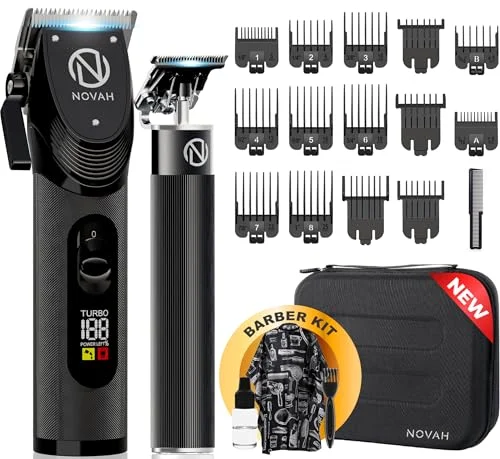 Novah Grooming Professional Hair Clippers and Trimmer Set - Rank 2 in Best Hair Clippers of 2025