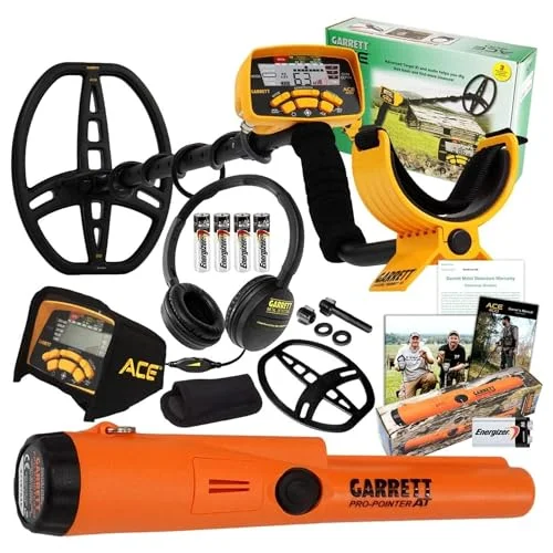 Garrett ACE 400 Metal Detector with Headphones - Rank 10 in Best Metal Detectors of 2025