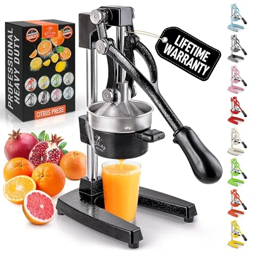 Zulay Kitchen Cast-Iron Citrus Juicer - Rank 3 in Best Lemon Squeezer of 2025