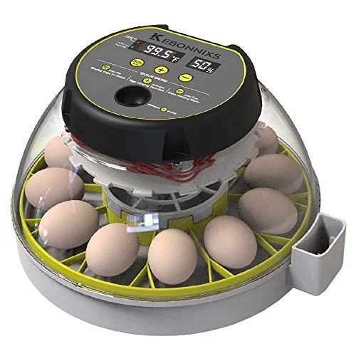 Kebonnixs Egg Incubator with Humidity Display - Rank 4 in Best Egg Incubator of 2025