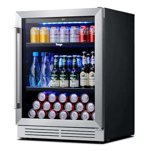 Yeego 24" Beverage Refrigerator Cooler - Rank 4 in Best Under Counter Fridge of 2025