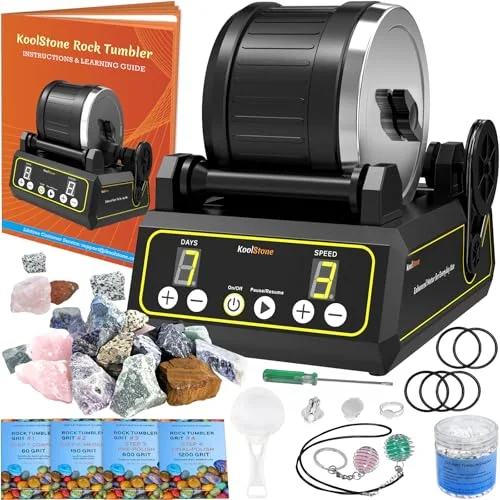 KoolStone C1 Rock Tumbler Kit - Rank 6 in Best Rock Tumblers of 2025