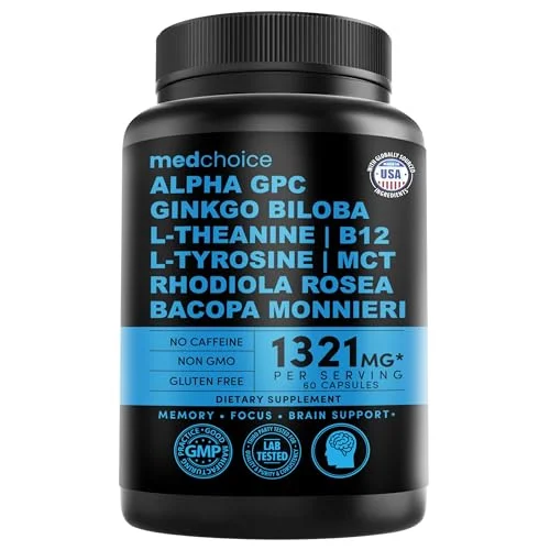 11-in-1 Nootropic Brain Support Supplement - Rank 5 in Best Brain Vitamins of 2025