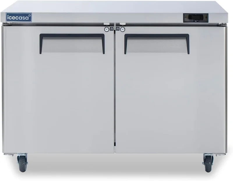 ICECASA 48" Worktop Undercounter Refrigerator - Rank 7 in Best Under Counter Fridge of 2025