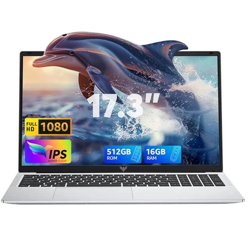 ACEMAGIC 17.3" Laptop with N97 Processor - Rank 4 in Best Laptops of 2025