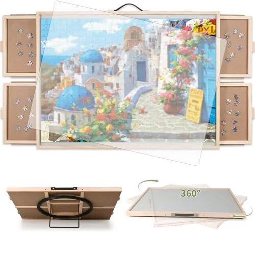 BuilderButler 2-in-1 Puzzle Board Table - Rank 5 in Best Puzzle Board of 2025