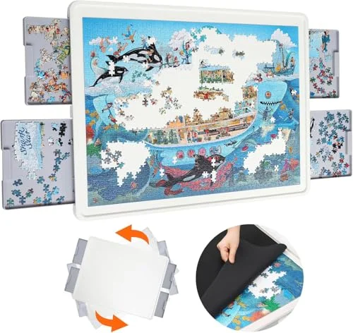 Playboda Rotating Puzzle Board with Drawers - Rank 7 in Best Rotating Puzzle Board of 2025