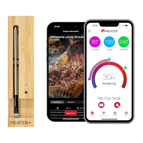 MEATER Plus Wireless Smart Meat Thermometer - Rank 8 in Best Wireless Meat Thermometer of 2025