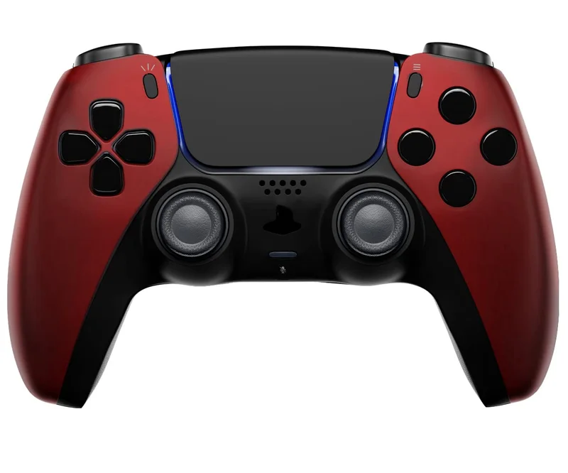 MODDEDZONE Soft Red PS5 Wireless Controller - Rank 5 in Best Ps5 Controller of 2025