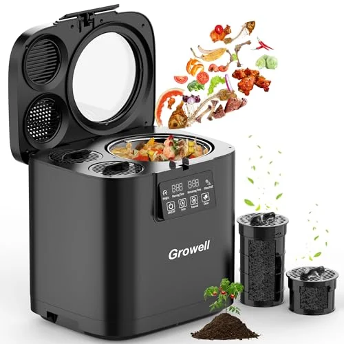 Growell 4L Electric Kitchen Composter - Rank 2 in Best Countertop Composter of 2025
