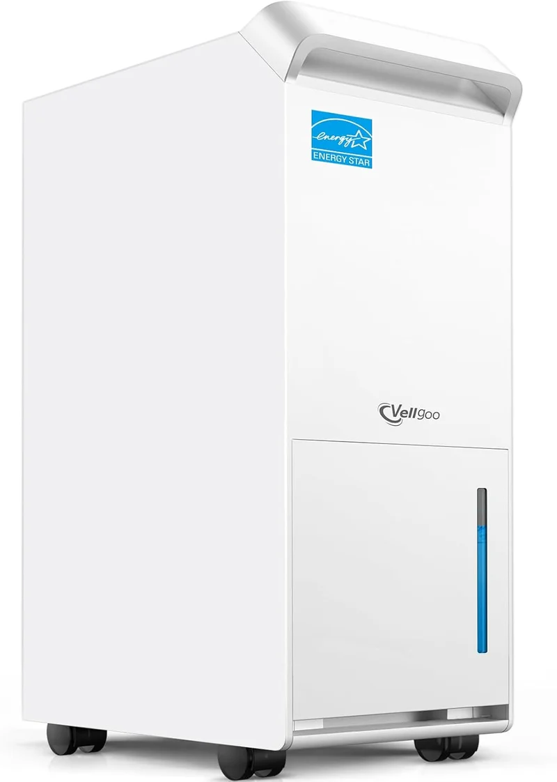 Vellgoo DryTank Series 4,500 Sq.Ft Dehumidifier - Rank 10 in Best Whole Home Dehumidifier of 2025