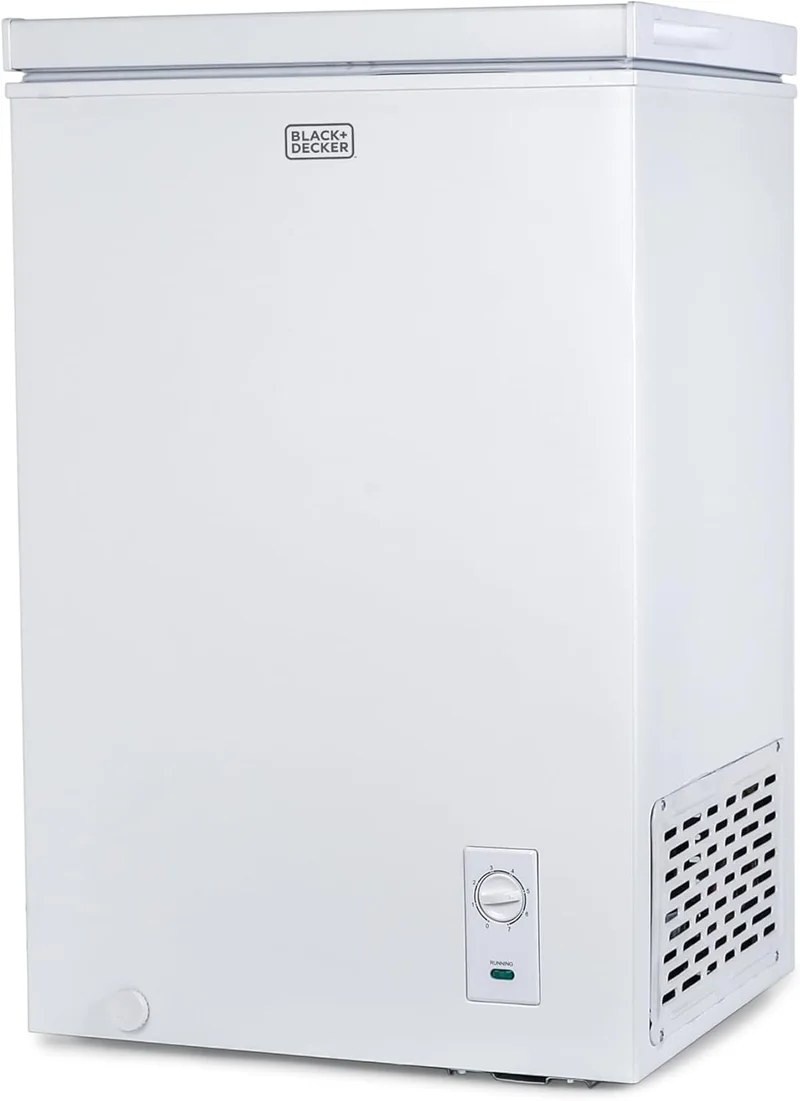 Black+Decker Compact Chest Freezer 2.0 Cu. Ft. - Rank 8 in Best Deep Freezer Chest of 2025
