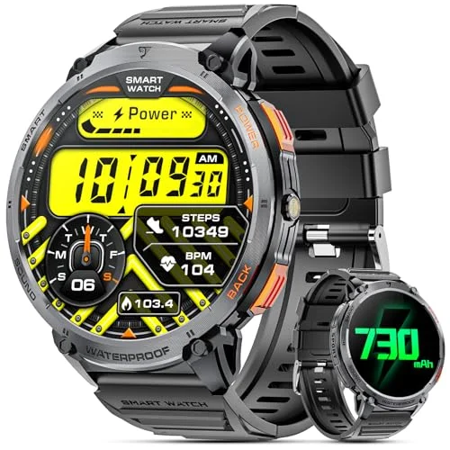 Haulvean Military Smart Watch for Men - Rank 6 in Smart Watches