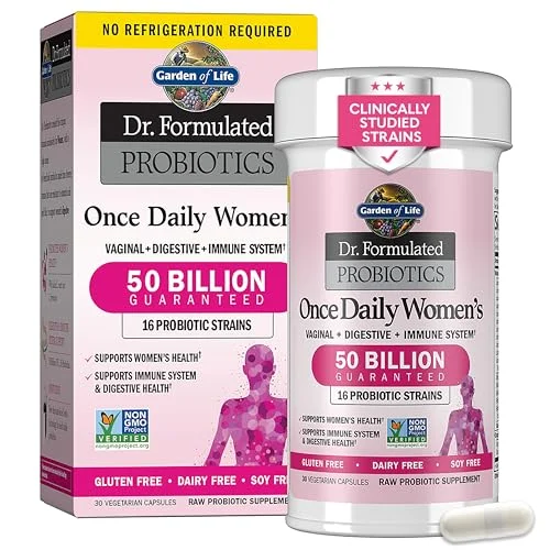 Garden of Life Probiotics for Women 50 Billion - Rank 1 in Best Olly Probiotic of 2025