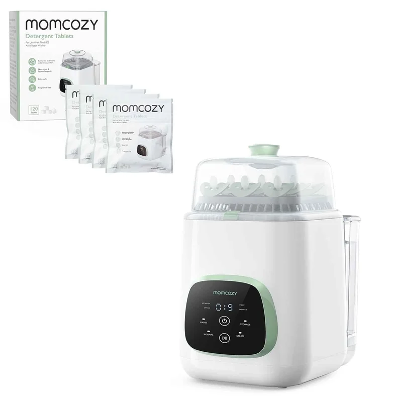 Momcozy KleanPal Pro Baby Bottle Washer & Washing Block Tablets - Rank 8 in Best Baby Bottle Washer of 2025