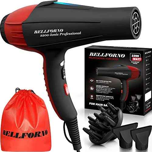 Bellforno Ionic Salon Hair Dryer 2200W - Rank 8 in Hair Dryers