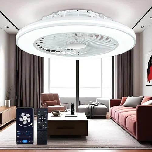 SOGOTING 24'' Bladeless Ceiling Fan with Light - Rank 2 in Best Bladeless Ceiling Fan of 2025