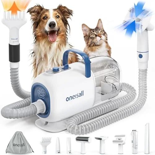 oneisall Dog Vacuum & Dryer Grooming Kit - Rank 6 in Pet Grooming Vacuums of 2025