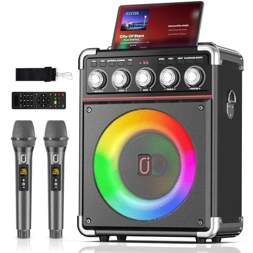 PPMIC TX05 Portable Karaoke Machine - Rank 10 in Best Karaoke Machine With Lyrics Display of 2025