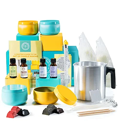 Hearts & Crafts Soy Wax Candle Making Kit - Rank 7 in Best Candle Making Kit of 2025
