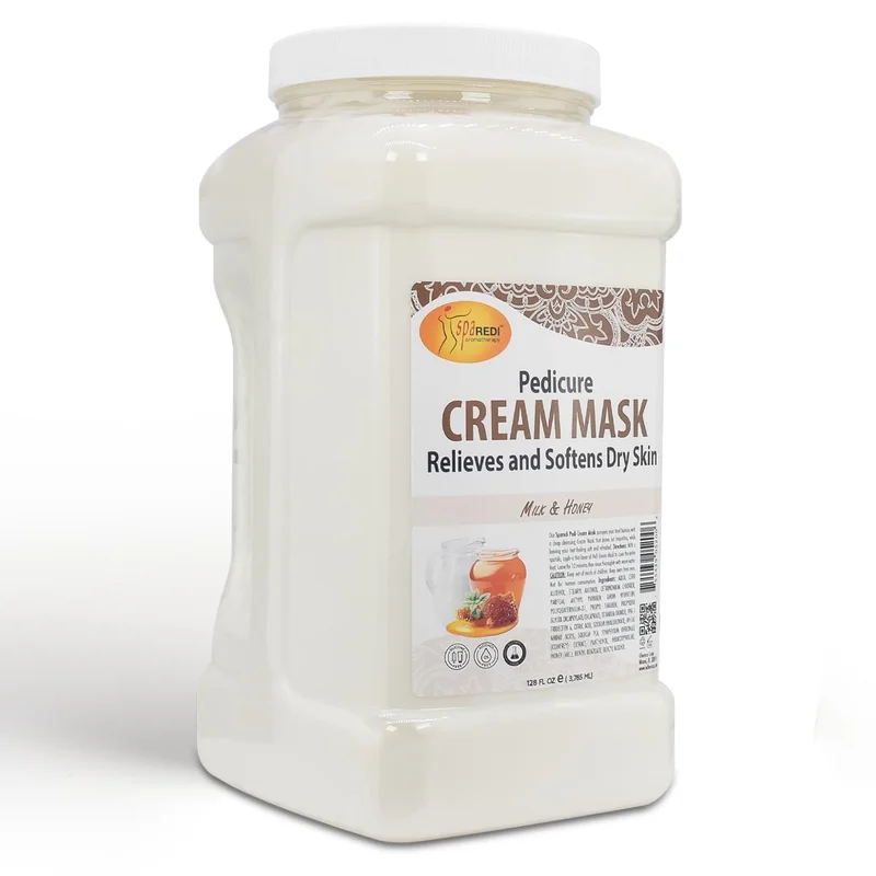 SPA REDI Milk and Honey Cream Mask - Rank 6 in Best Exfoliating Foot Mask of 2025