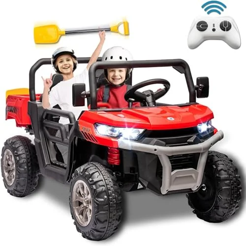24V Remote Control UTV Ride-On Truck - Rank 9 in Best Power Wheels of 2025