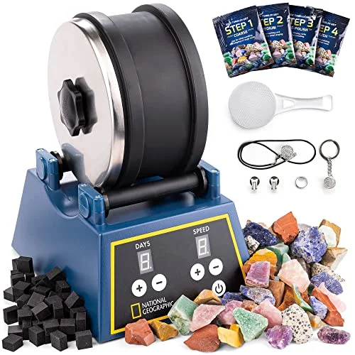 National Geographic Rock Tumbler Kit 3 Lb Extra Large - Rank 4 in Best Rock Tumblers of 2025