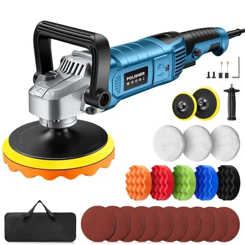 Orgpek 1600W Rotary Polisher Kit - Rank 9 in Best Auto Buffer of 2025