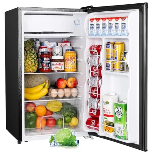 Upstreman BR321 3.2 Cu.Ft Mini Fridge with Freezer - Rank 5 in Best Mini Fridge With Freezer of 2025
