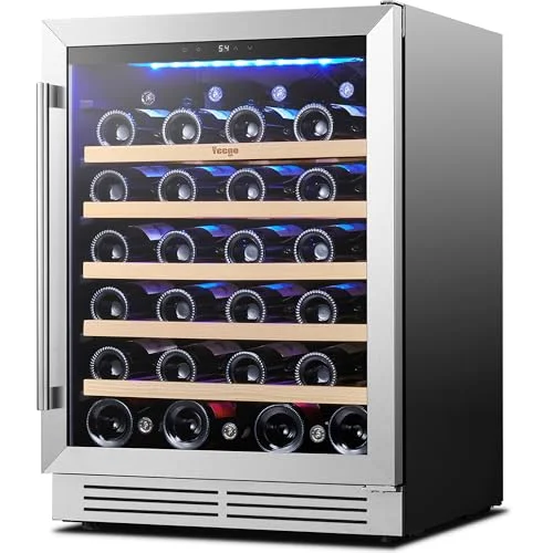 Yeego Wine Fridge Cooler 24 Inch - Rank 2 in Best Under Counter Fridge of 2025
