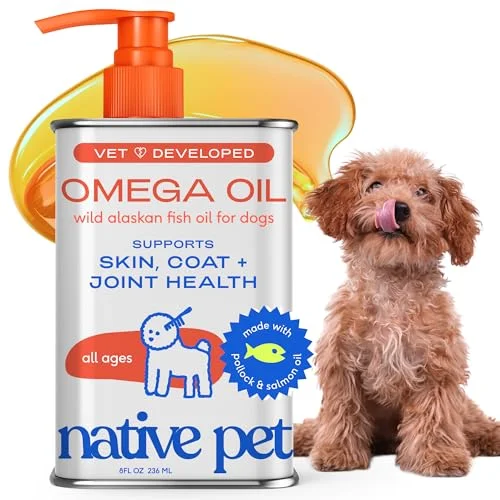 Native Pet Omega 3 Fish Oil for Dogs - Rank 3 in Best Omega 3 For Dogs of 2025