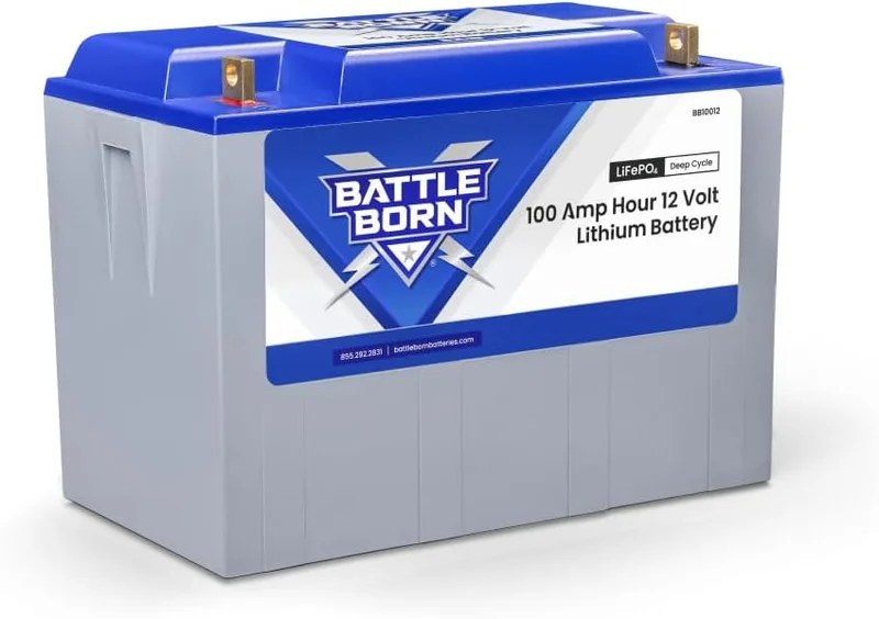 Battle Born Batteries 12V 100Ah LiFePO4 Battery - Rank 7 in Best Rv Batteries of 2025
