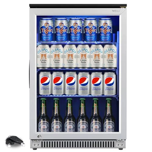 Weili 20 Inch Beverage Refrigerator with Lock - Rank 8 in Best Beer Refrigerator of 2025
