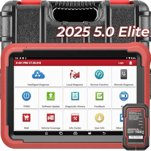 Launch X431 Pros V+ 5.0 Elite Scan Tool - Rank 9 in Best Car Scanner of 2025