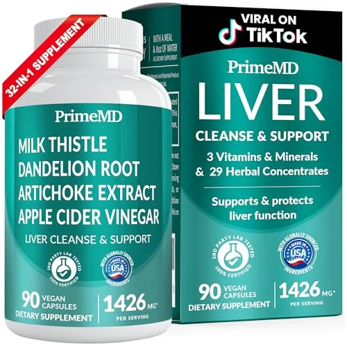 Liver Cleanse Detox & Repair Supplement - Rank 7 in Best Liver Supplement of 2025