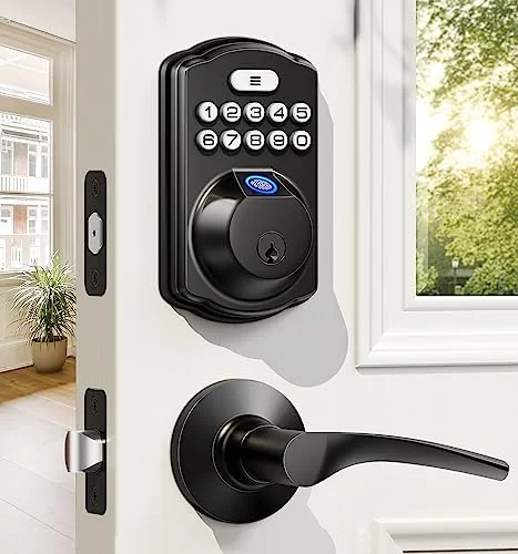 Veise Keyless Fingerprint Door Lock Set - Rank 6 in Best Smart Locks For Home of 2025