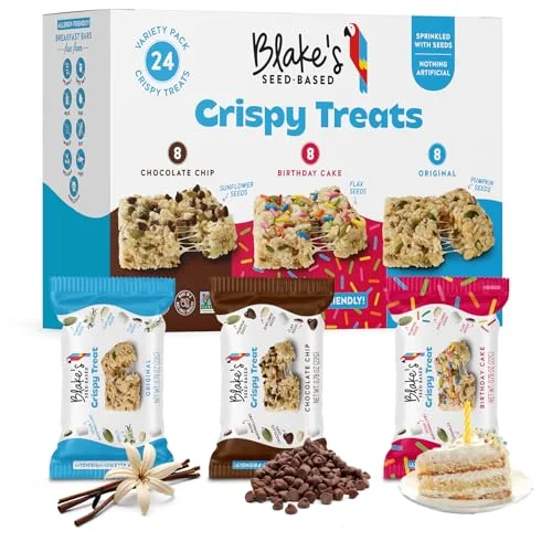 Blake's Seed Based Crispy Treats Variety Pack - Rank 8 in Best Low Calorie Snack of 2025