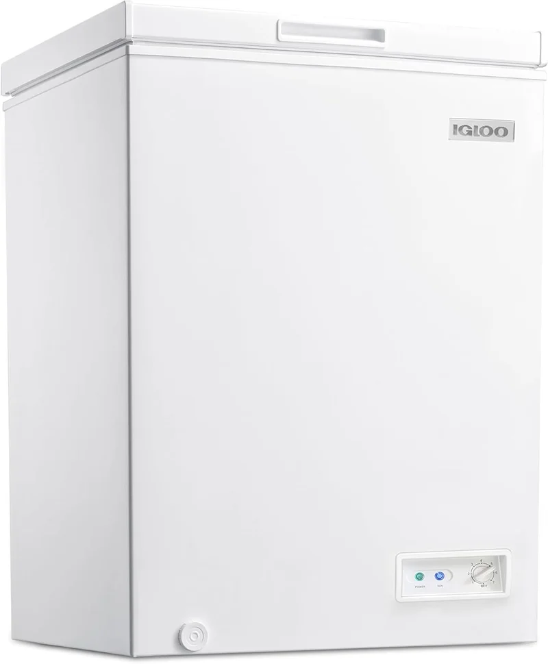 Igloo 3.5 Cu.Ft. Chest Freezer White - Rank 10 in Best Deep Chest Freezer of 2025