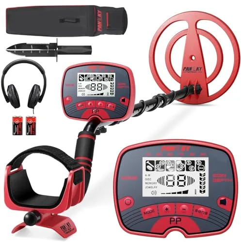 PANCKY PK0075 Waterproof Metal Detector for Adults - Rank 1 in Best Metal Detectors of 2025