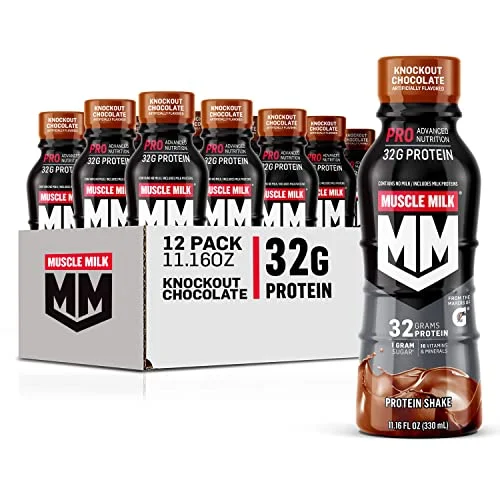 Muscle Milk Pro Protein Shake, Knockout Chocolate - Rank 5 in Best Protein Milk Shake of 2025
